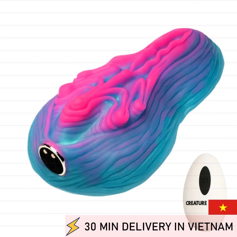 Creature Cocks Vulvaron Remote Vibrating Grinder 