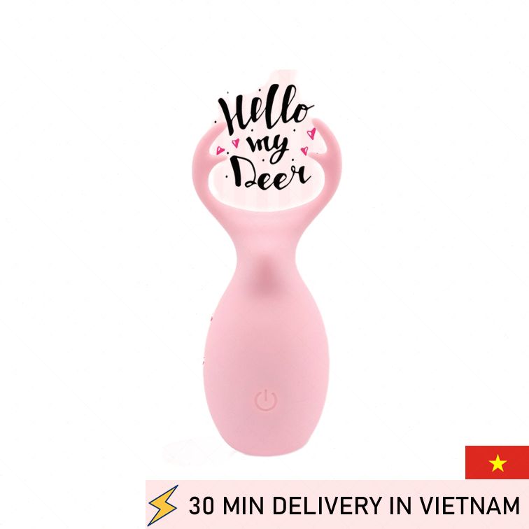 Cute Deer Clit Vibrator Soft Touch Delight 
