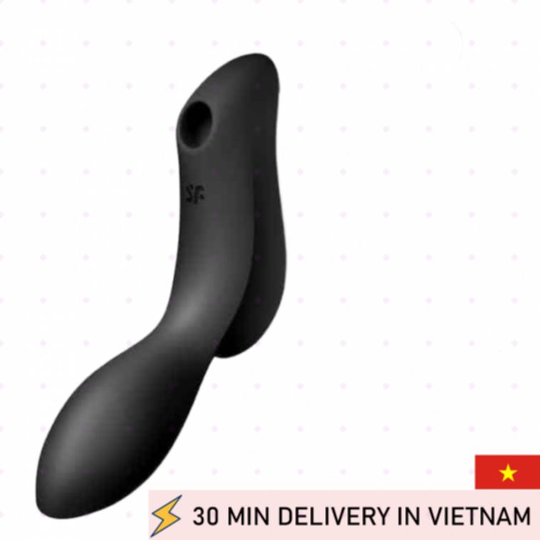 Satisfyer Curvy Trinity 2 G Spot Suction Vibrator 