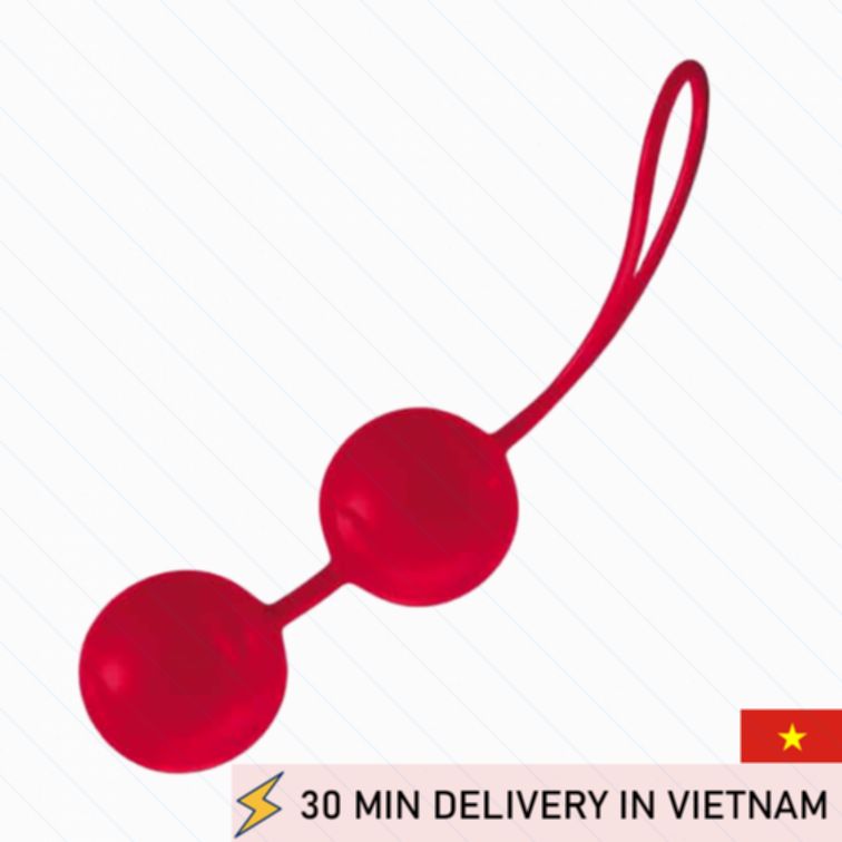 kegel balls red pelvic trainer easy use 