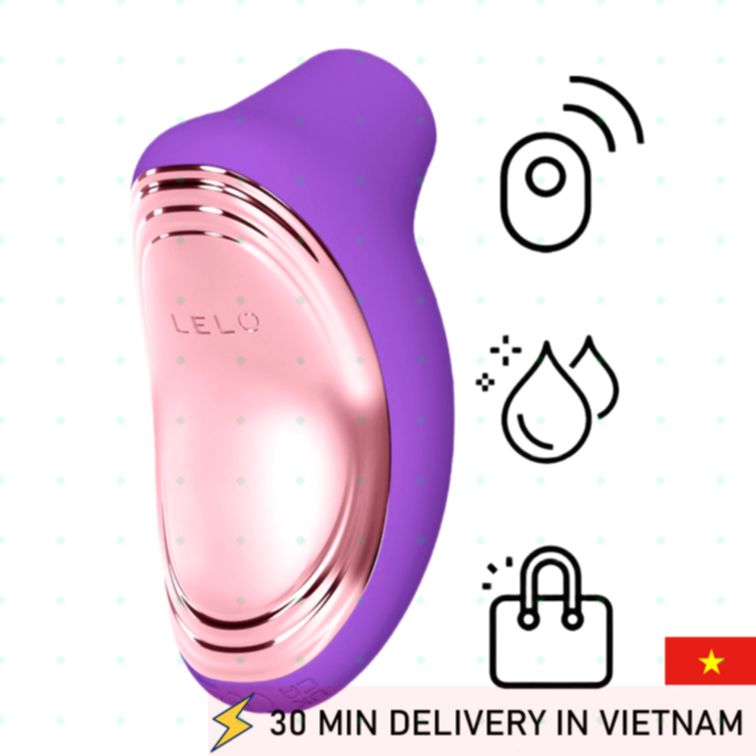 Sona 2 Purple Clitoral Massager Travel Sonic 