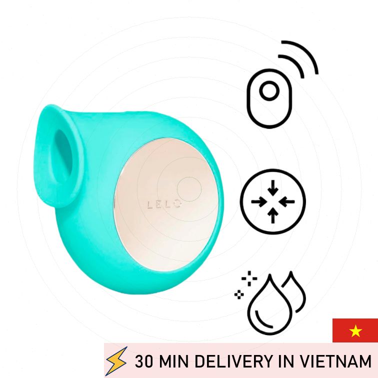 Soft air pulse clit massager mint gentle waves 