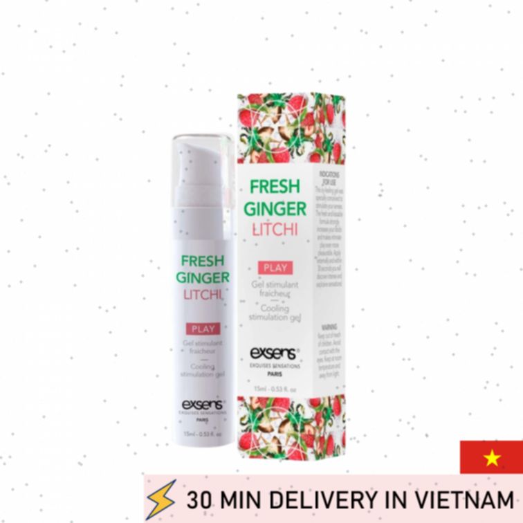 Stimulating Gel Exsens Ginger Lychee Cooling 15ml 