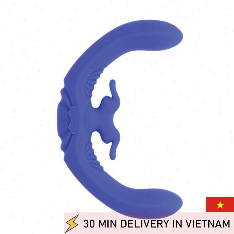 Couple Vibrator Dual Curve Flexible Intense Play 