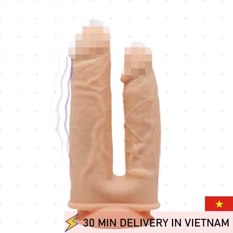 Double Dildo Vibrator Dual Penetration Pleasure 