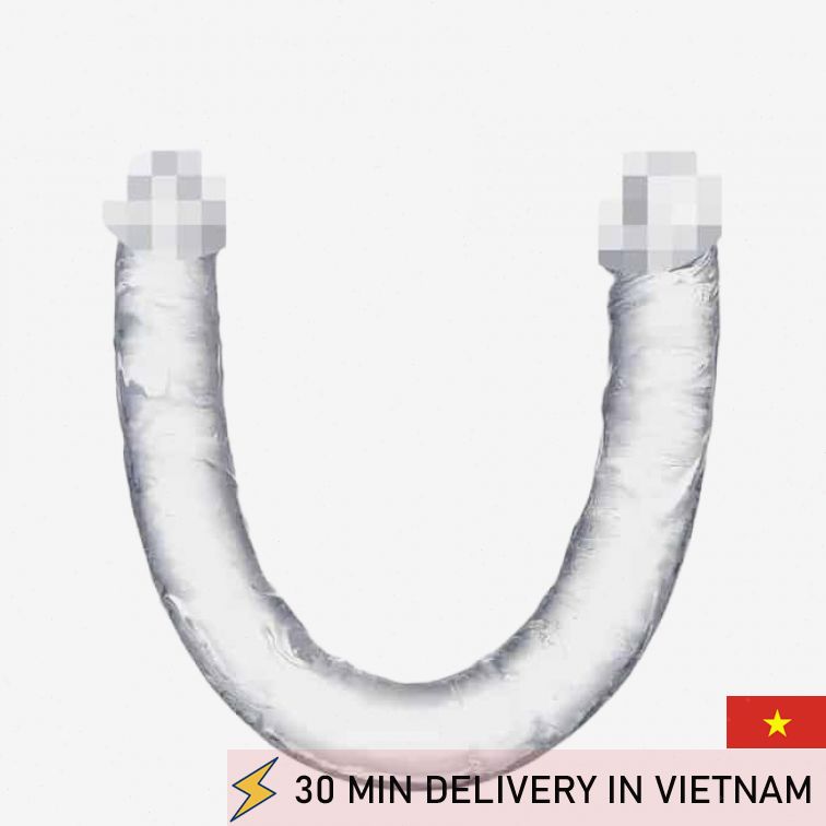 Double Dildo 40cm Flexible Dual Pleasure Toy 