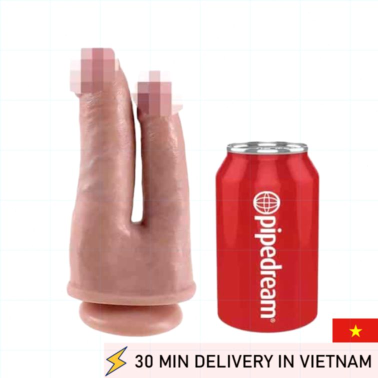 King Cock Double Penetrator Dual Size Real 
