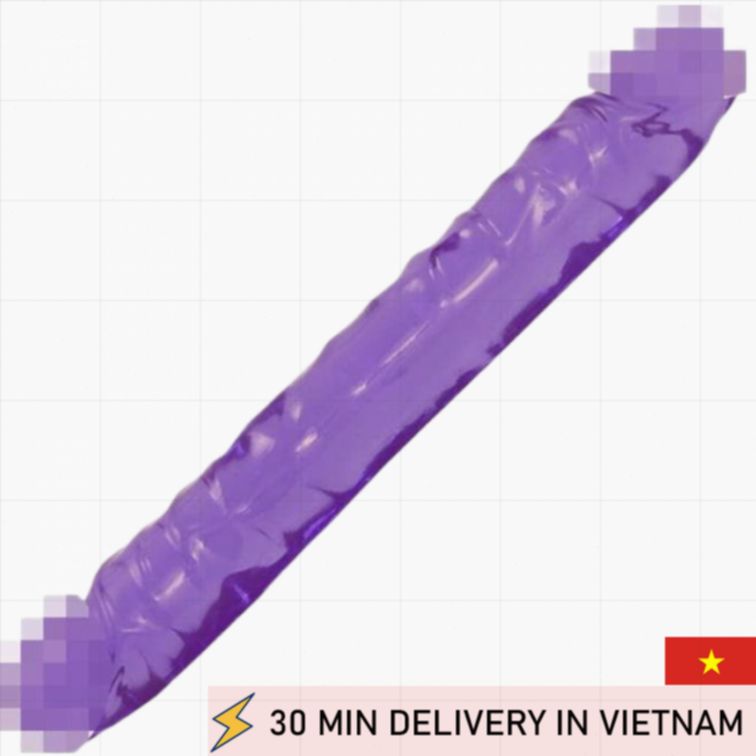 Double Ended Dildo 30cm Flexible Deep Dual Pleasure 