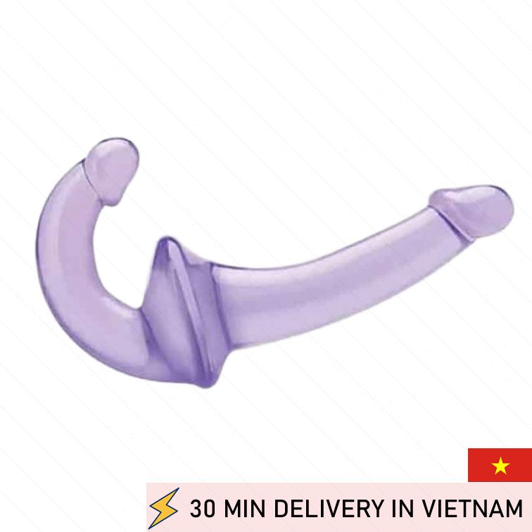 Strapless Strap On Soft Silicone Couple Fun 