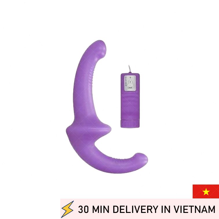 Strapless Vibrating Strapon Wireless Dual Pleasure 