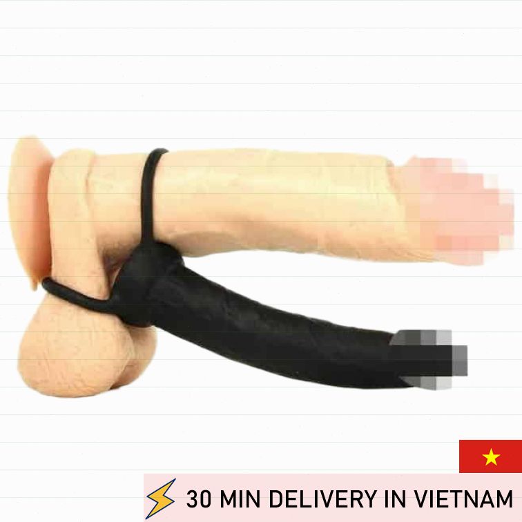 Double Penetration Sleeve Silicone Dual Pleasure 