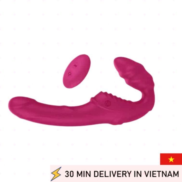 Wireless Vibrating Strap On Artemis Deep Pleasure 