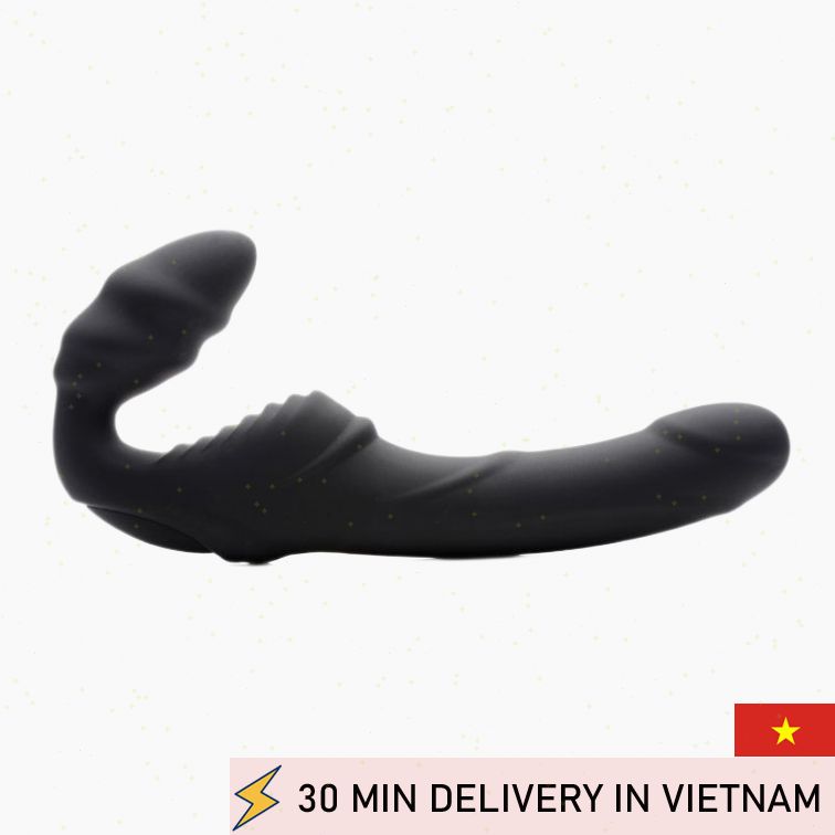 Strap On Slim Rider Thin Design Vibrating Power 