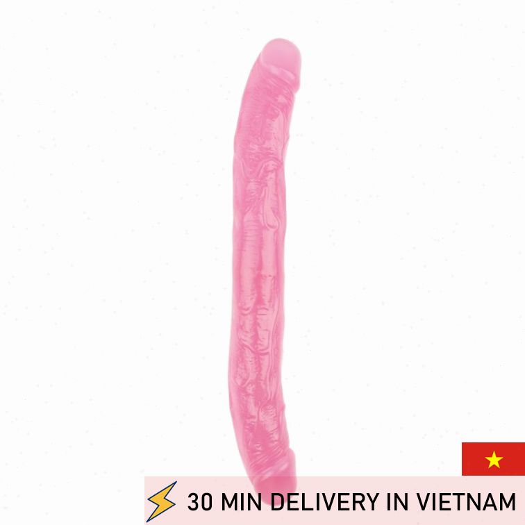 Chisa Double Ended Dildo 32.5cm Pink Pleasure 