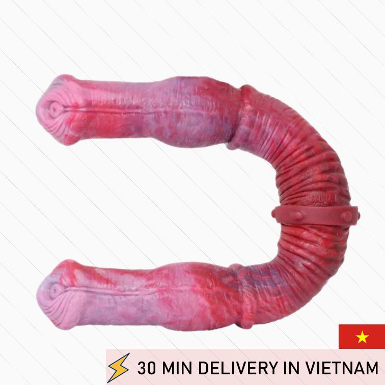 Giant Red Horse Double Dildo Extreme Fantasy 
