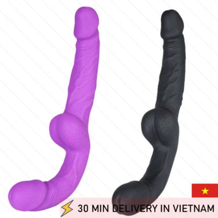 Strapless Realistic Dildo Couple Intimacy Enhancer 