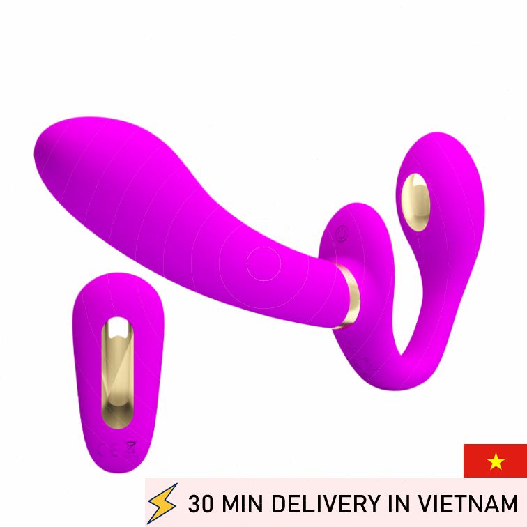 Shock Vibrator Strapless Remote Couple Play 