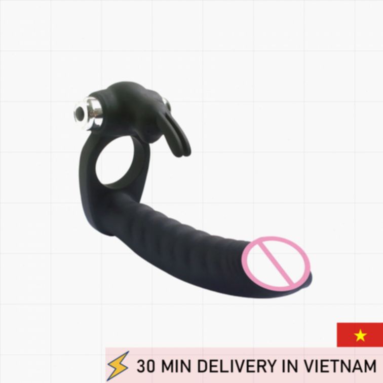 Couples Vibrating Cock Ring Clit Stimulator Pleasure 