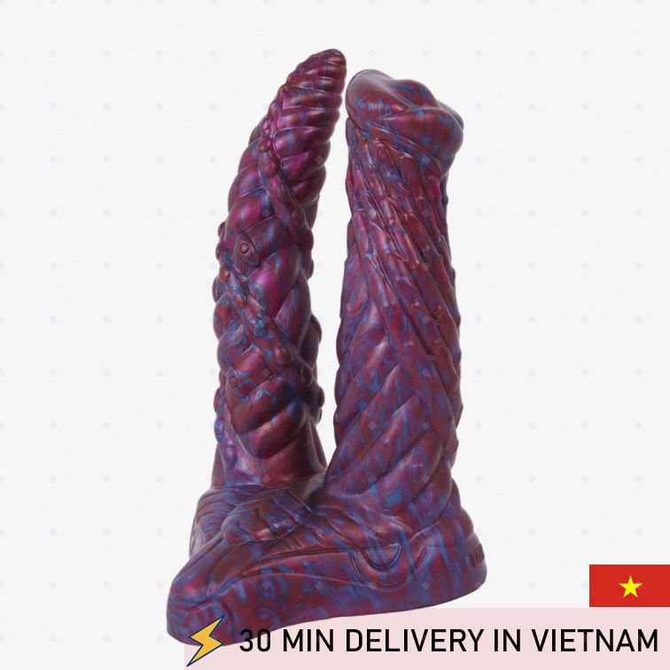 Double Penetration Wolf Dildo Fantasy Dual Action 
