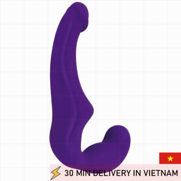 Double Dildo Flexible Couples Shared Pleasure Toy 