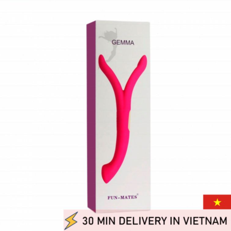 Y Shape Vibrator Dual Stimulation G Spot Clit Power 