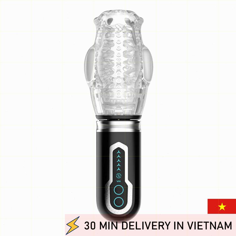 Thrusting Rotating Vibrator Masturbator Max Power 
