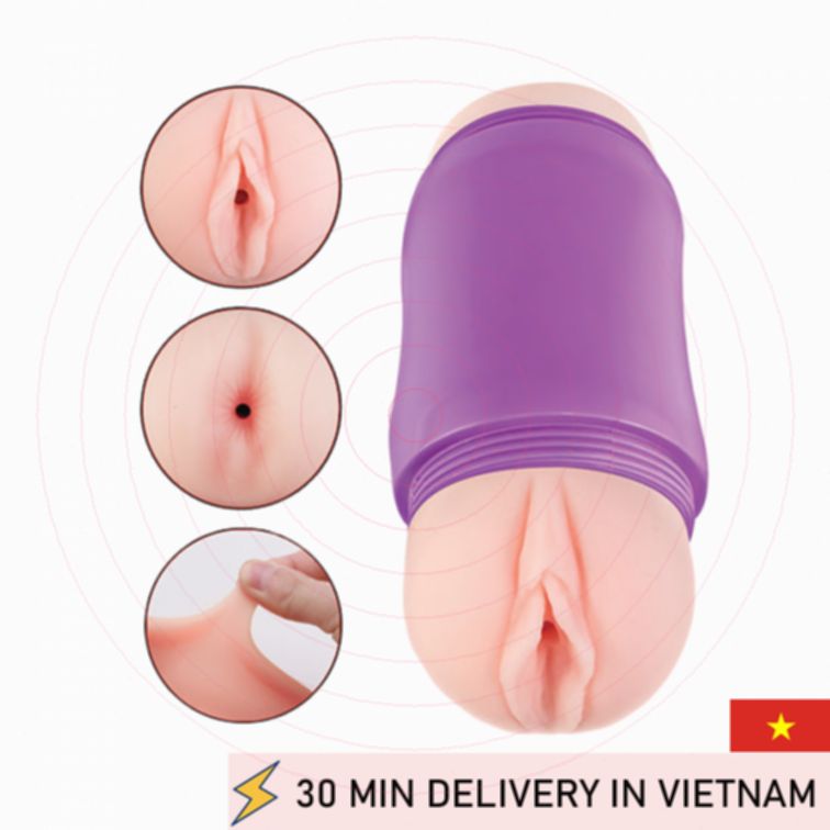 Double Hole Masturbator Pussy Ass Combo Real Feel 