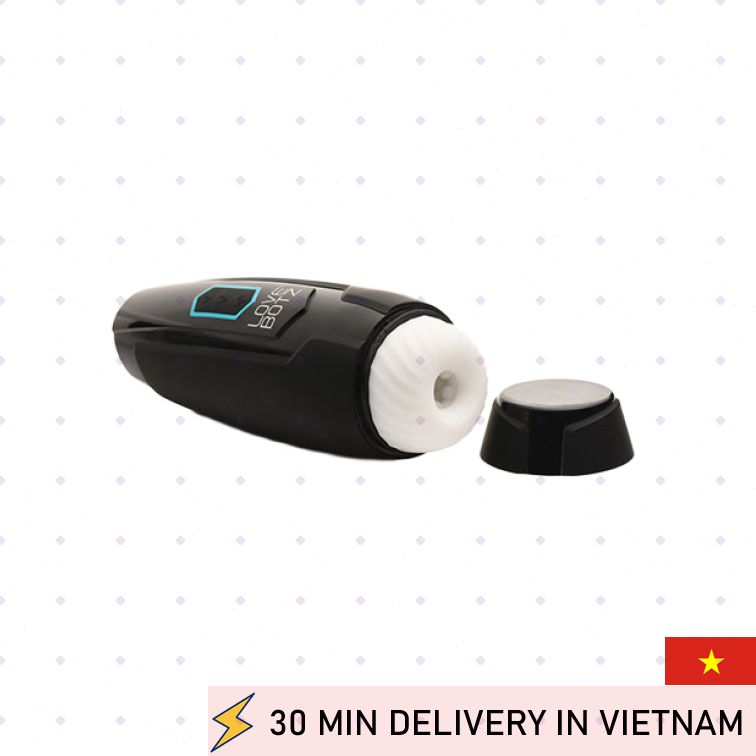 Auto Thrusting Vibrating Masturbator Powerful Stroker 