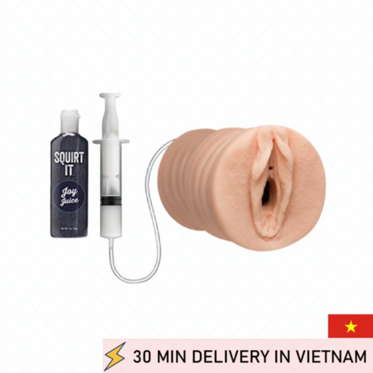 Squirting Pussy Masturbator Wet Realistic Feel 