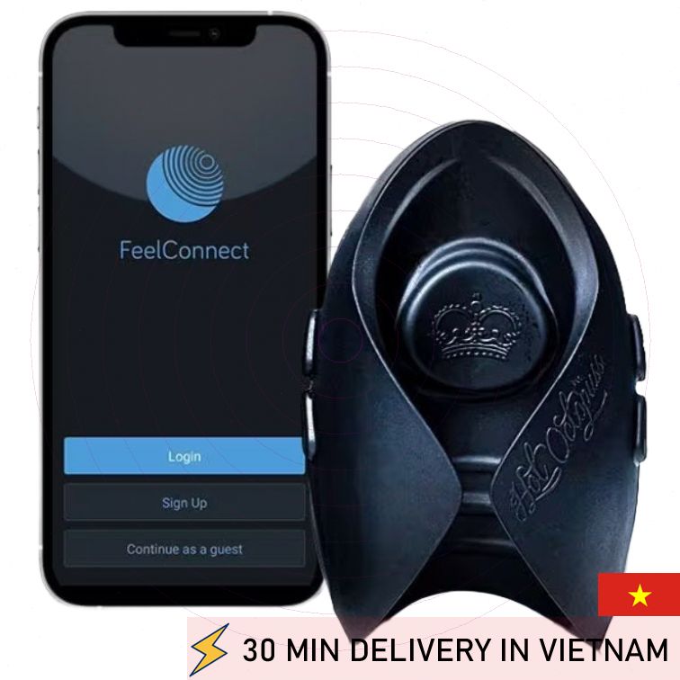 Interactive Male Vibrator Hands Free Pulse Tech 