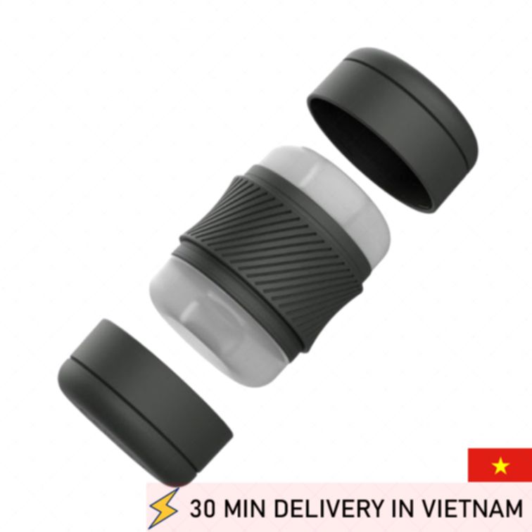 Compact Male Stroker Travel Soft Grip Sleeve 