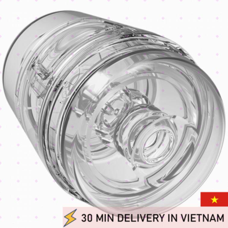 Transparent Stroker Sleeve Ultra Real Feel Optix 
