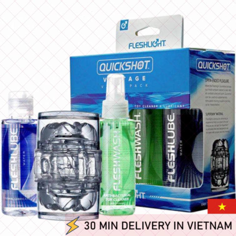 Quickshot Masturbator Set Premium Combo Kit 