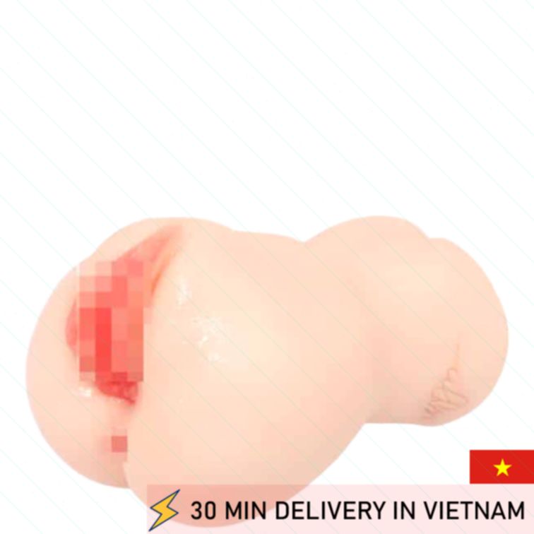 Realistic Masturbator Dual Layer Vanilla Soft 