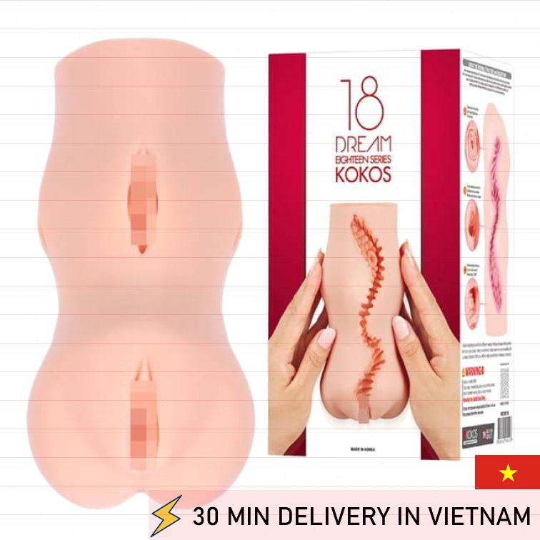 Realistic Vagina Masturbator Kokos Dream 18 soft feel 