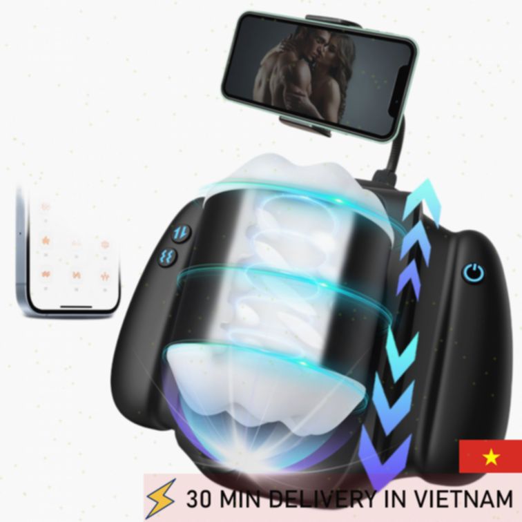 Mini Thrusting Stroker App Control Vibrating Device 