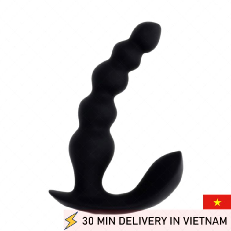Anal Beads Vibrator Flexible Multi Speed Pleasure Toy 