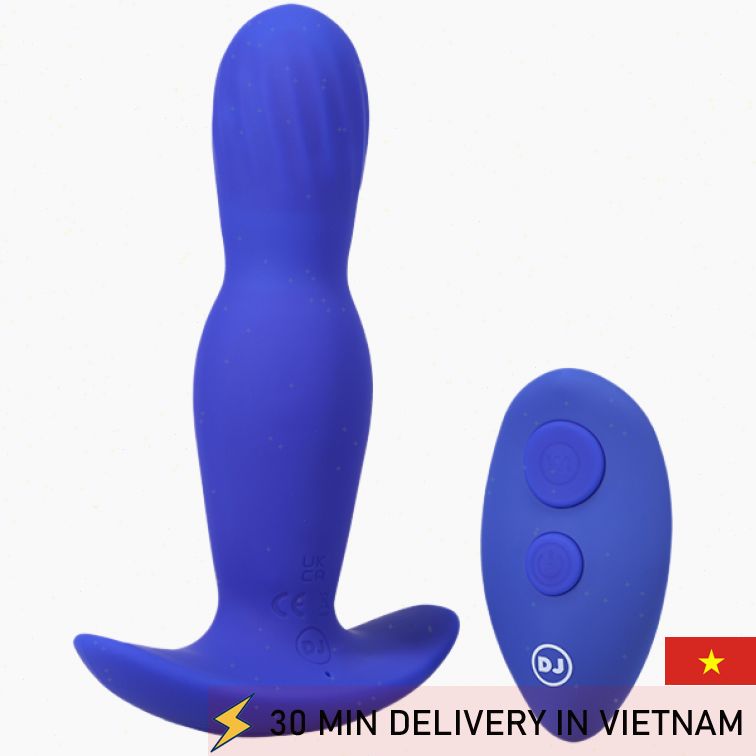 Expandable vibrating anal plug multi size pleasure 