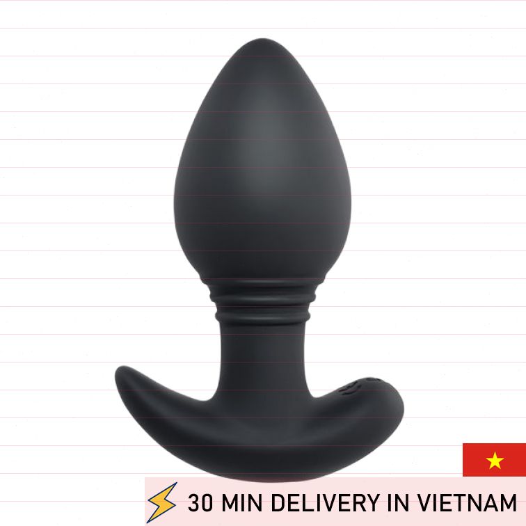 Butt Plug Vibrator Hands Free Deep Sensation 
