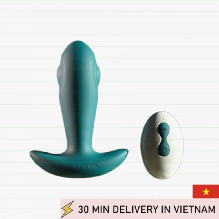 Remote Butt Plug Deep Pulse Control Toy 