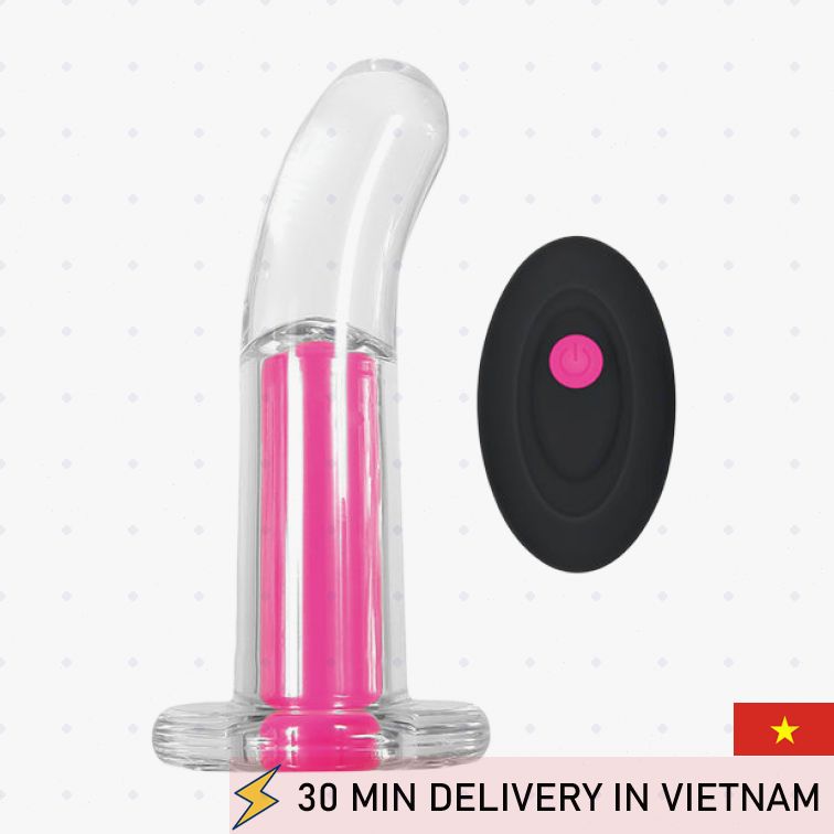 Remote vibrator Gender X Pink Paradise crystal 