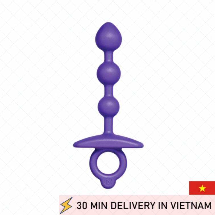 Silicone Anal Beads Flexible Smooth Chain Tease 