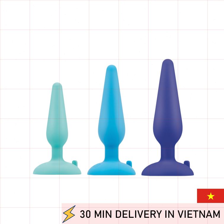 Anal Training Kit 3 Piece Beginner Safe Comfort 