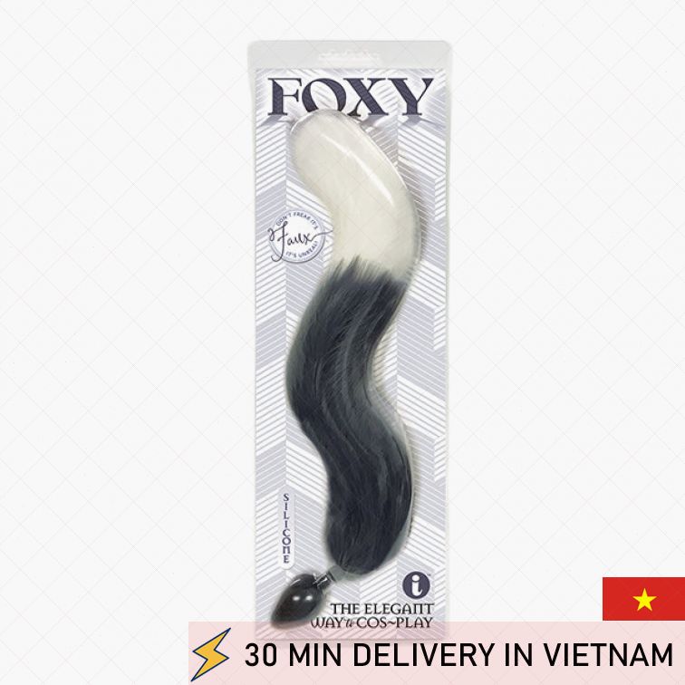 Foxy Tail Butt Plug Silicone Cute Cosplay Tease 