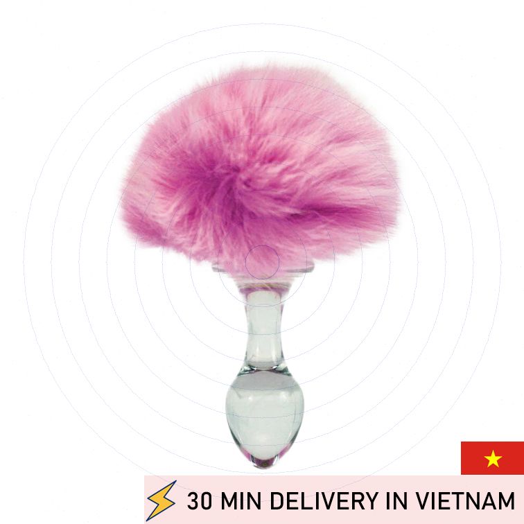 Magnetic bunny tail plug luxury soft design 