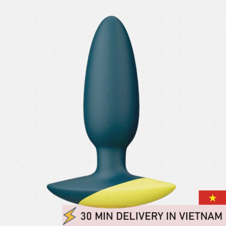 Beginner Anal Vibrator Smooth Slim Easy Entry Toy 