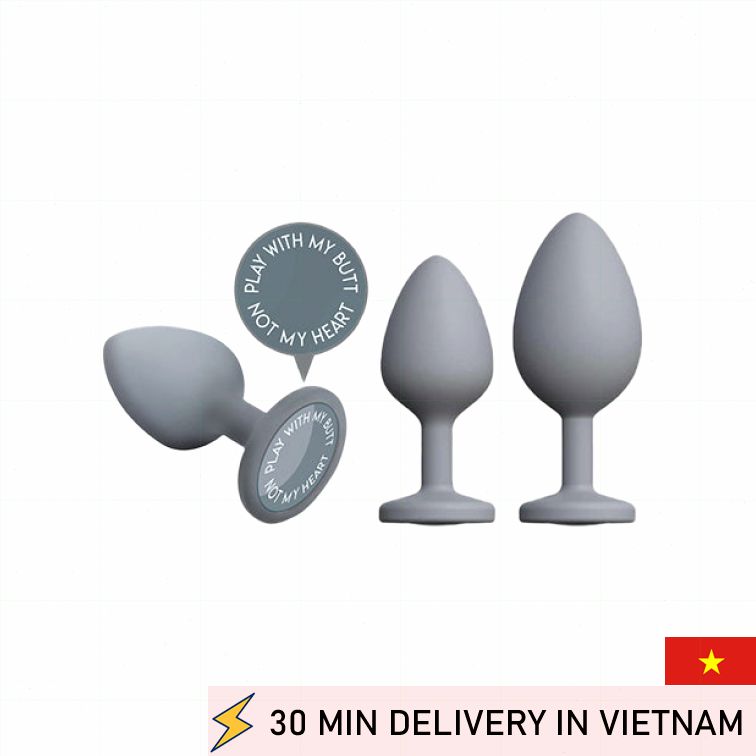 Anal Training Kit Silicone Beginner Plug Set 