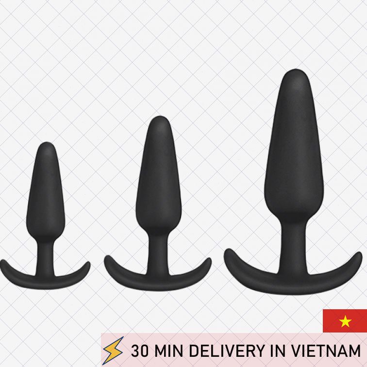Anal Trainer Kit Silicone Beginner Friendly 