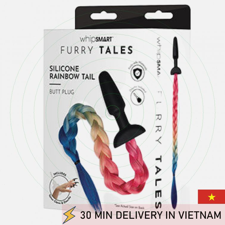 Tail Plug Furry Tales Silicone Safe Fun Play 