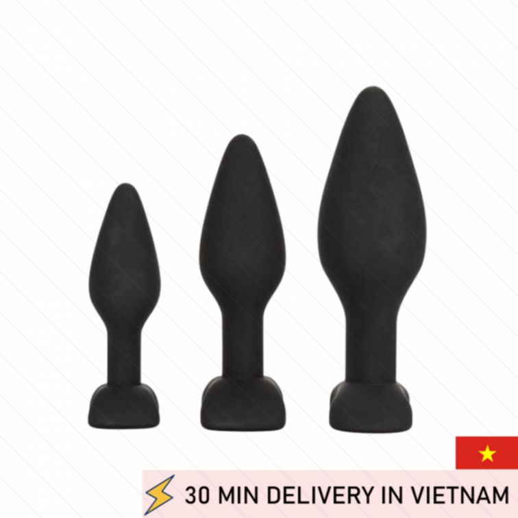 Silicone Anal Kit 3 Size Training Set Safe 